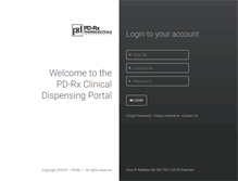 Tablet Screenshot of dispense.pdrx.com